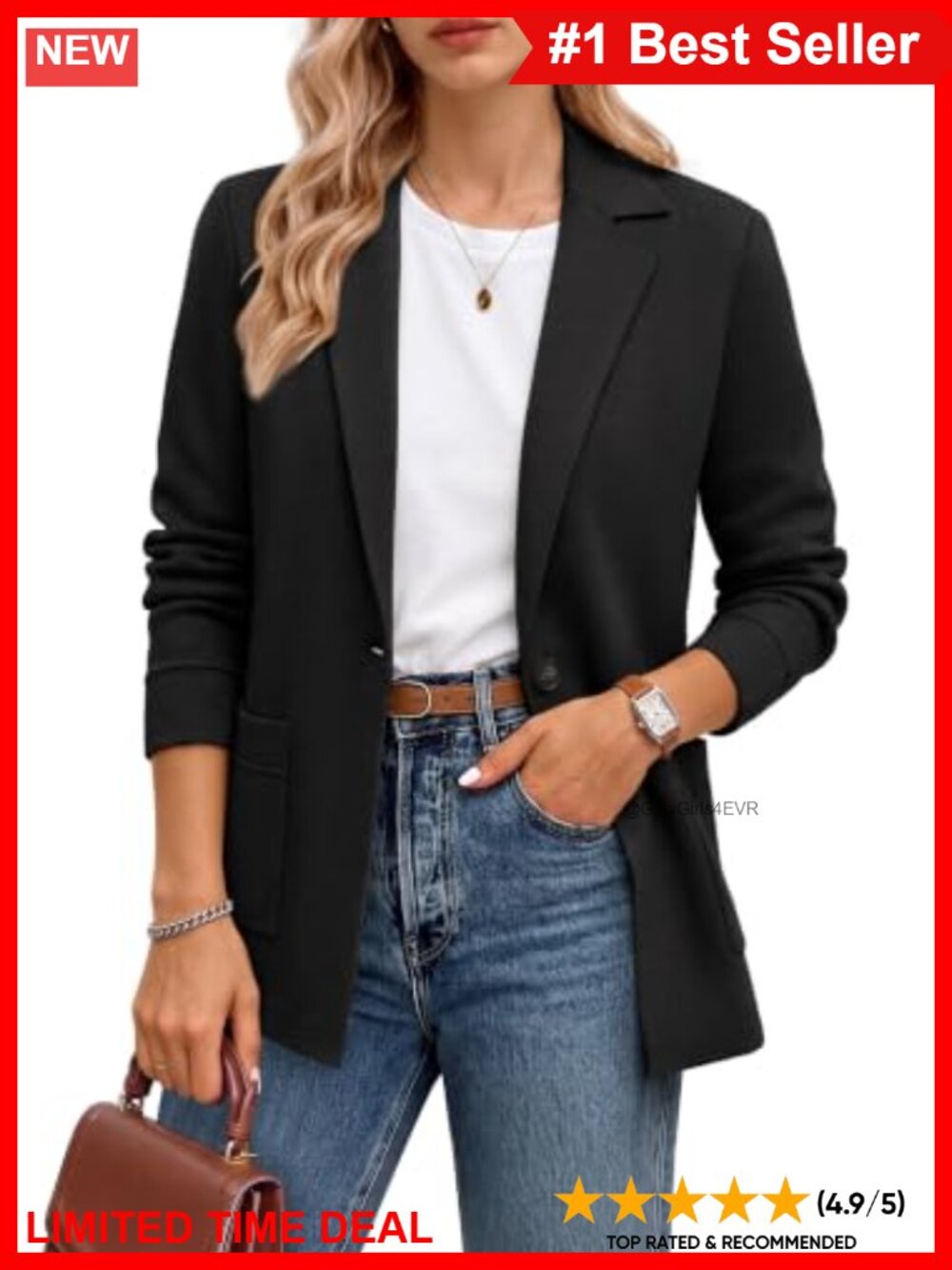 Wool Blend Sweater Blazer Business Casual Slim Fit Notch Lapel